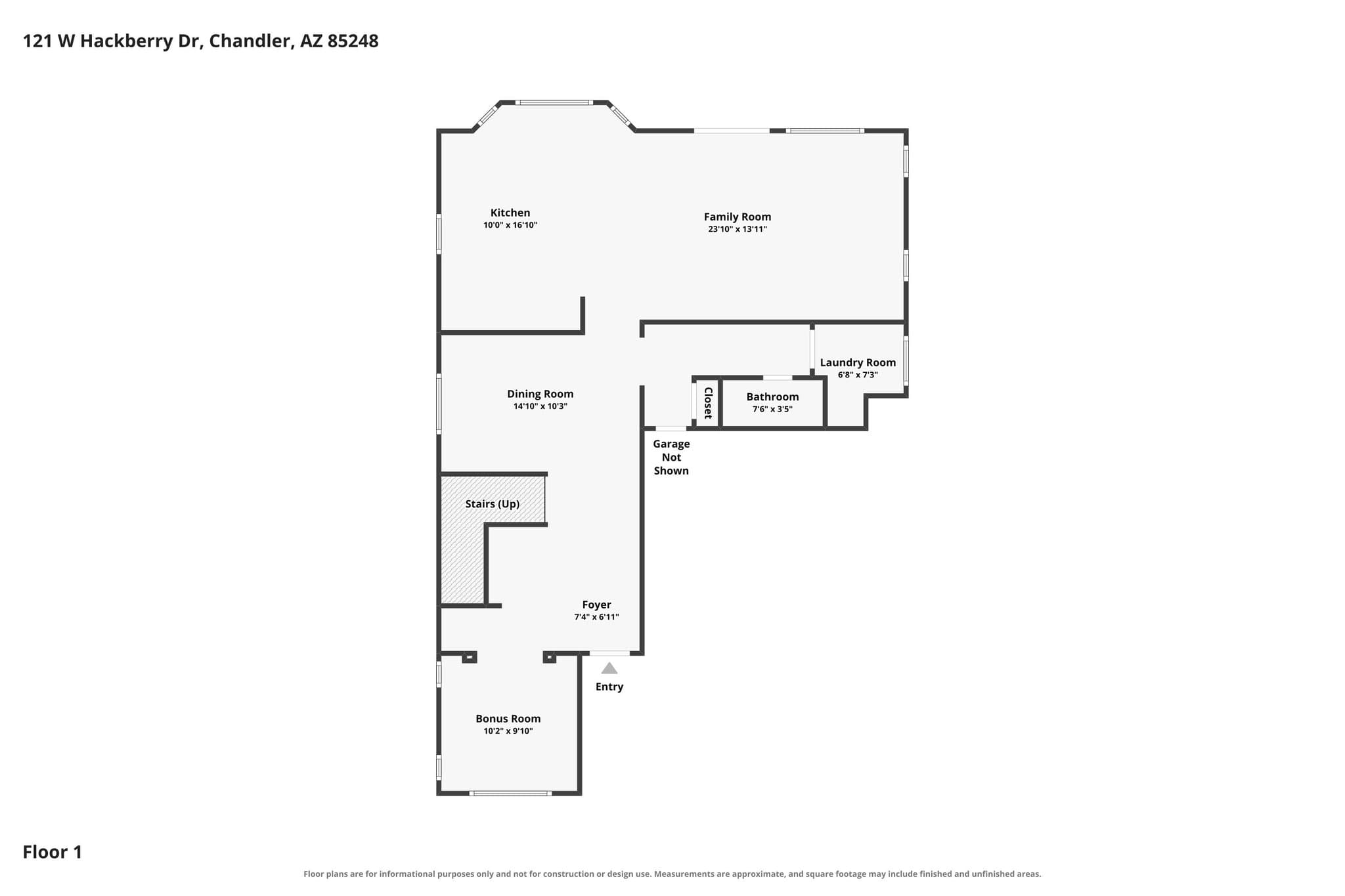 Chandler House: 121 W Hackberry Dr