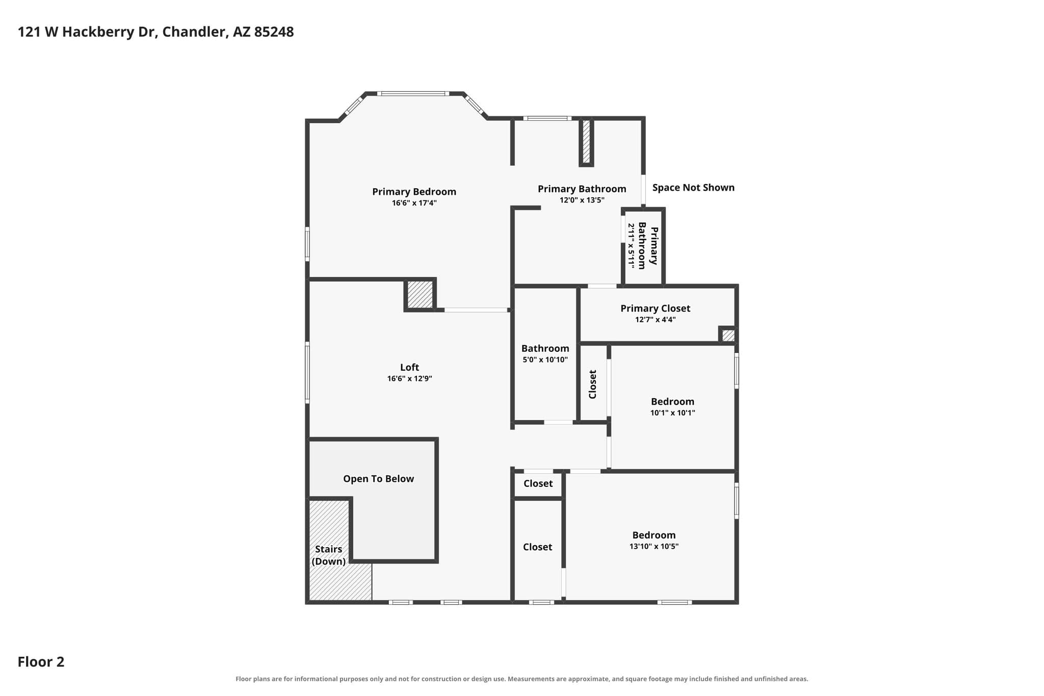 Chandler House: 121 W Hackberry Dr