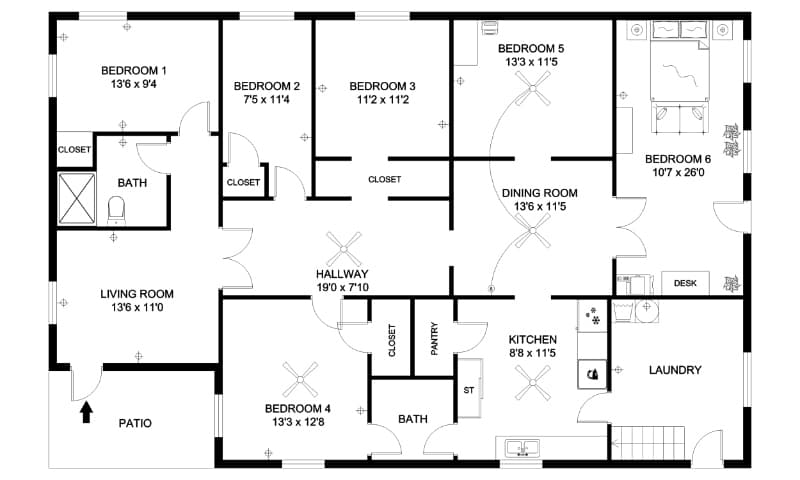 Colorado Springs House: 2423 E. Saint Vrain Street