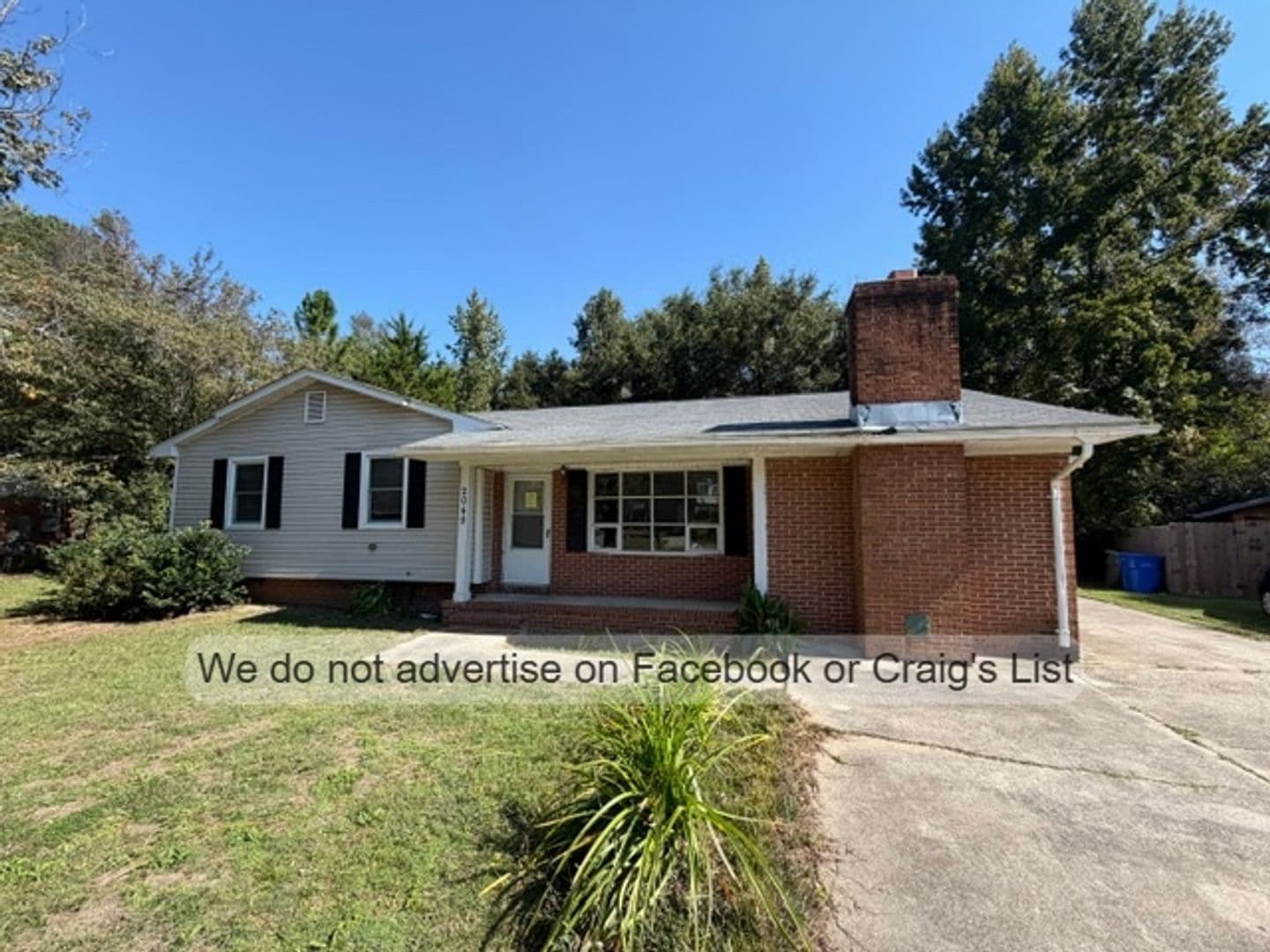 Fayetteville House: 2049 Corrinna Street