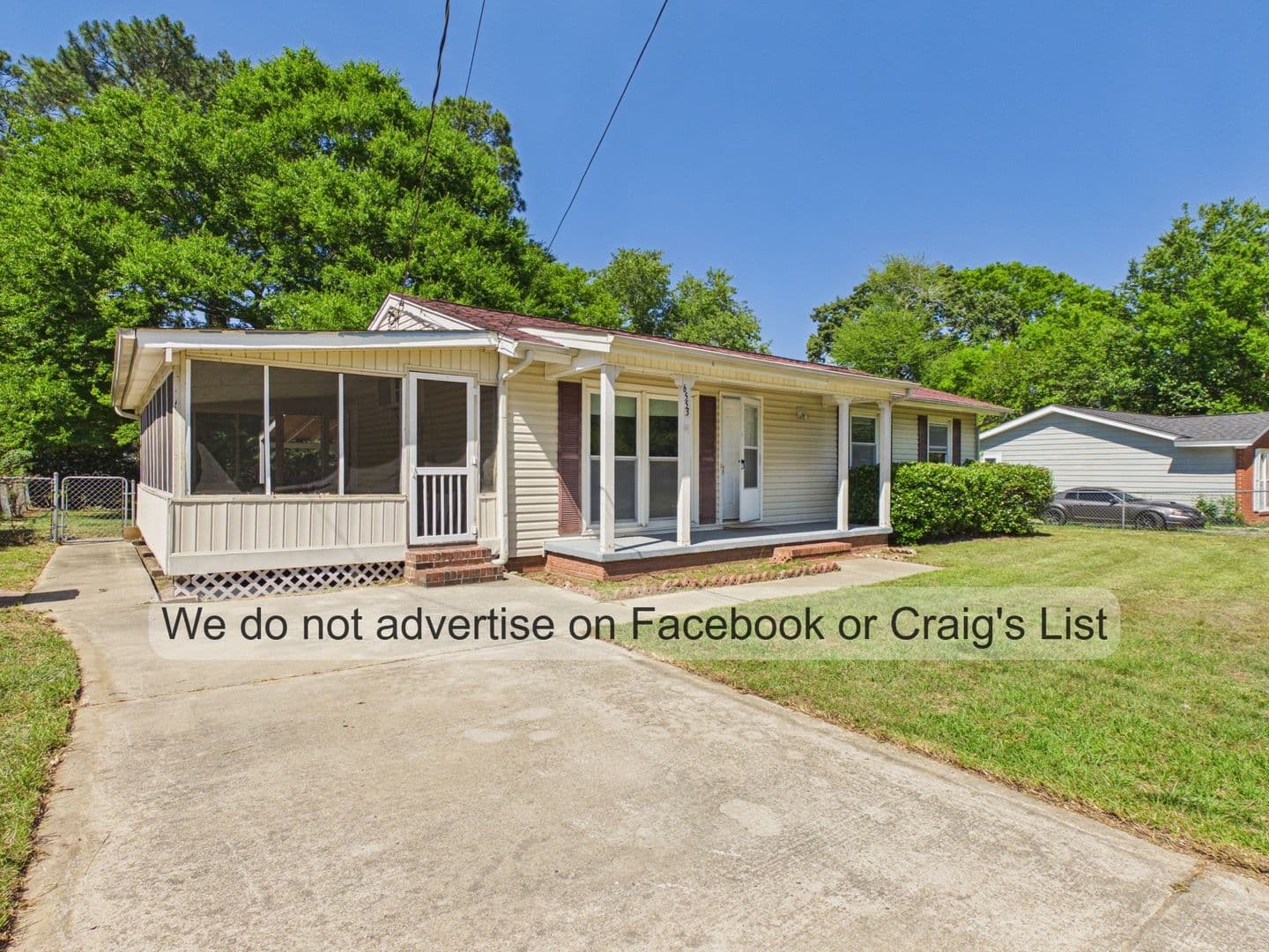 Fayetteville House: 6553 Baldoon Drive