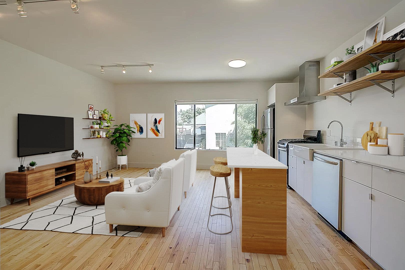 LOS ANGELES Apartment: 306 N. BONNIE BRAE ST.