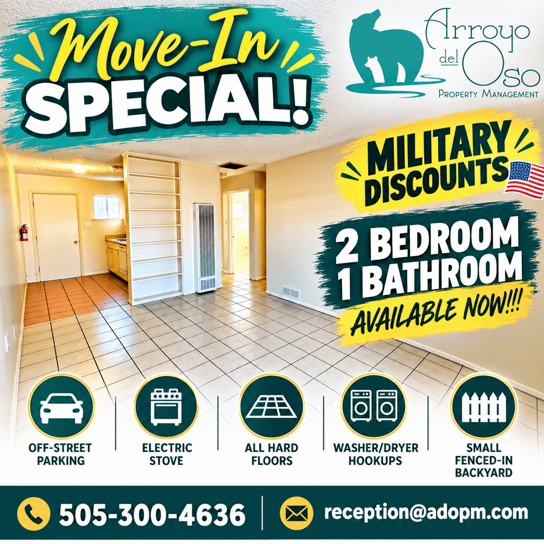 Albuquerque Apartment: 3417 Thaxton Ave SE