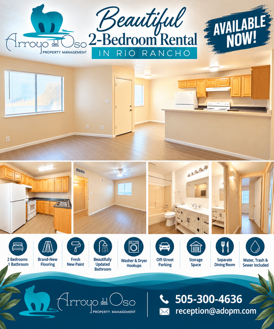 Rio Rancho Apartment: 509 Vancouver Road SE