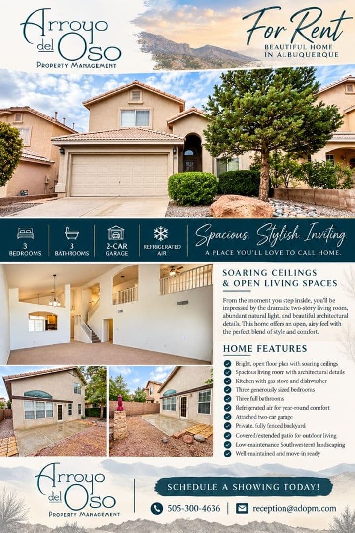 Albuquerque House: 7419 Desert Eagle Road NE
