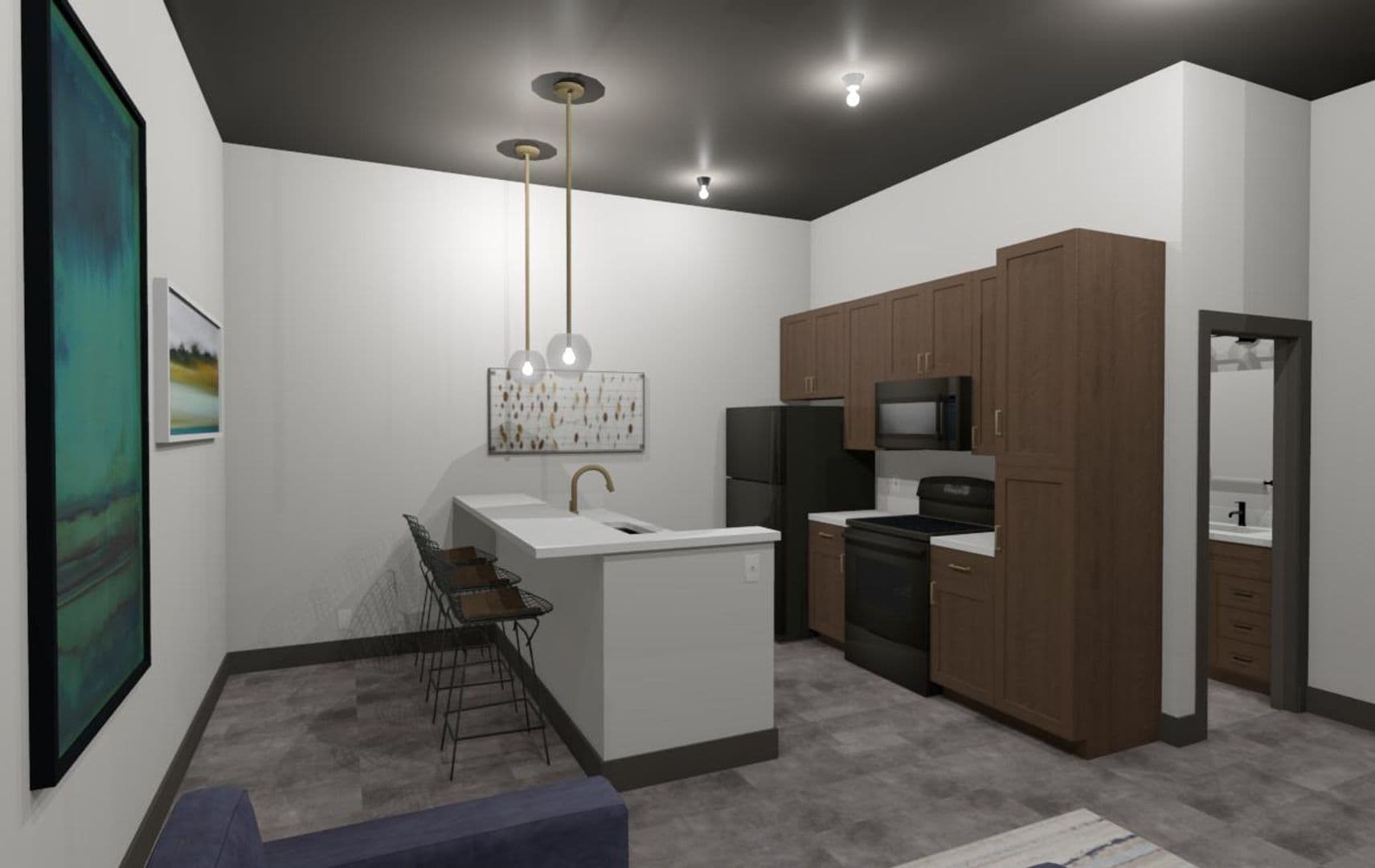 St Louis Apartment: 7135 Canterbury Ave
