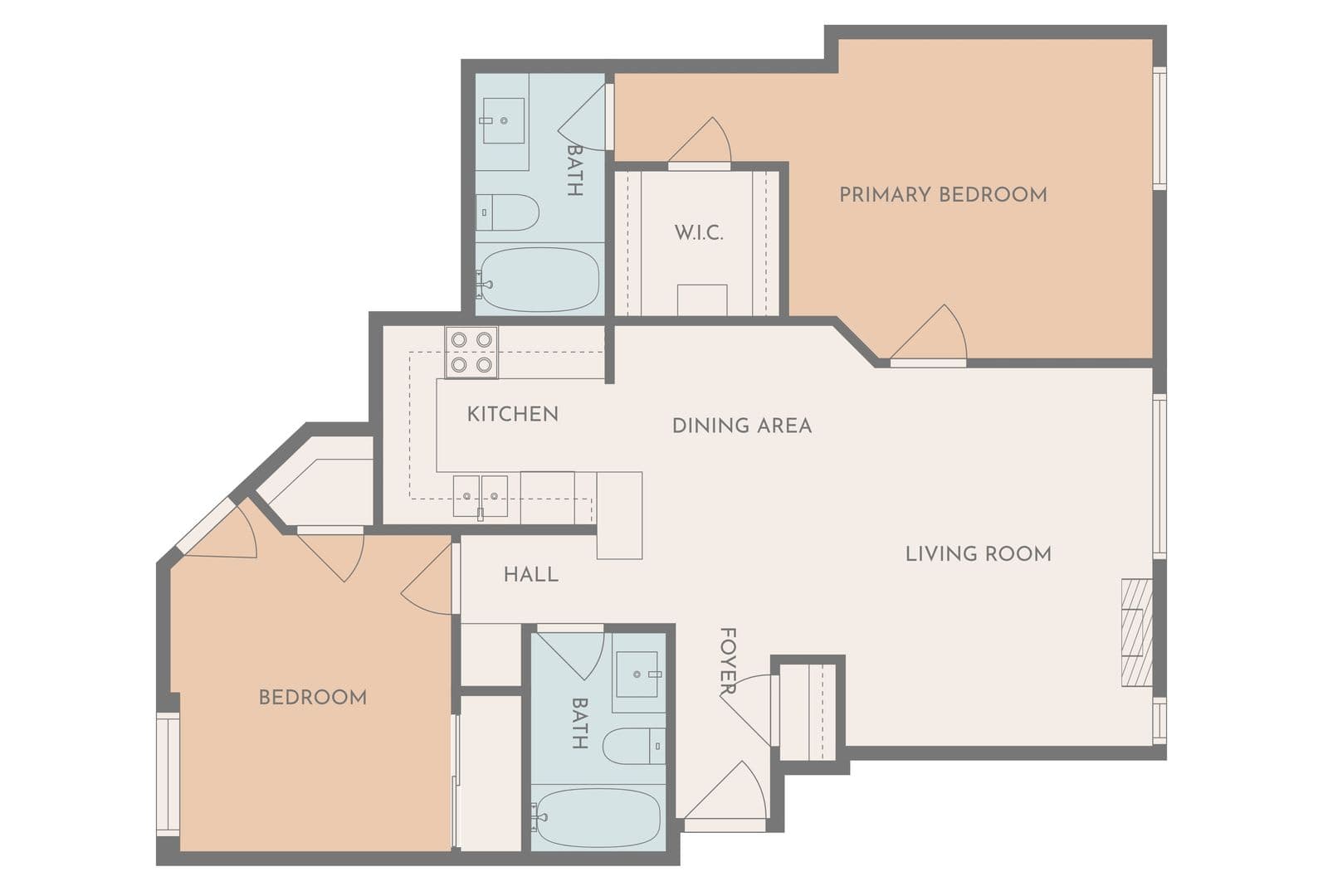 Los Angeles Apartment: 8715 Burton Way
