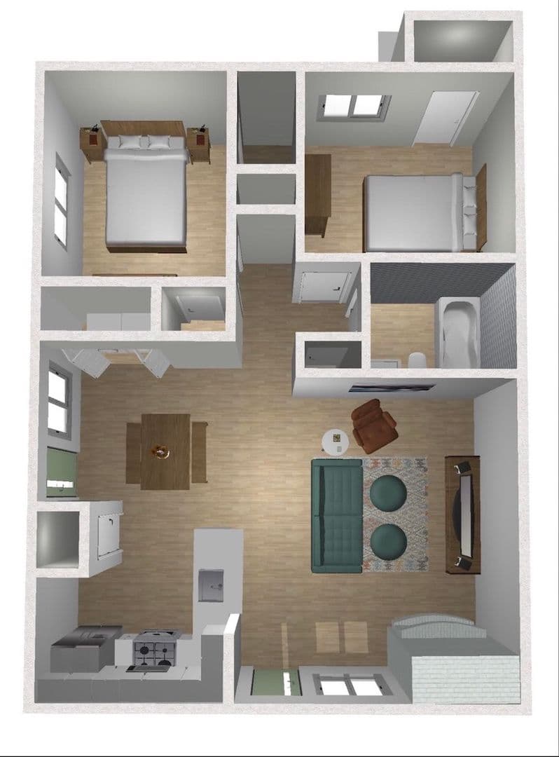 Austin Apartment: 5802 Cougar Drive