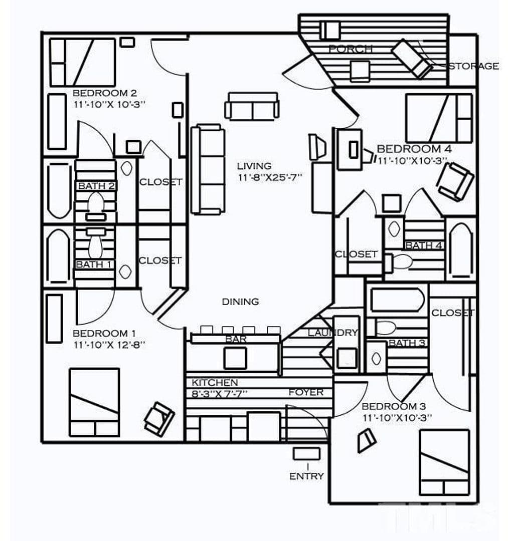 Raleigh House: 1321 #304 Crab Orchard Dr