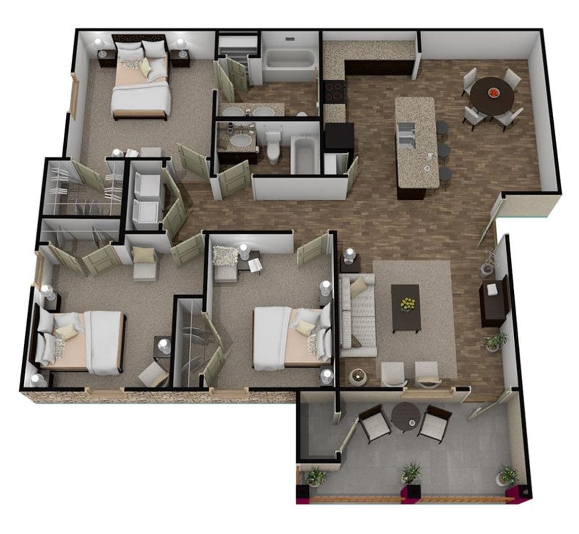 Lake Dallas Apartment: 300 E. Swisher Rd.
