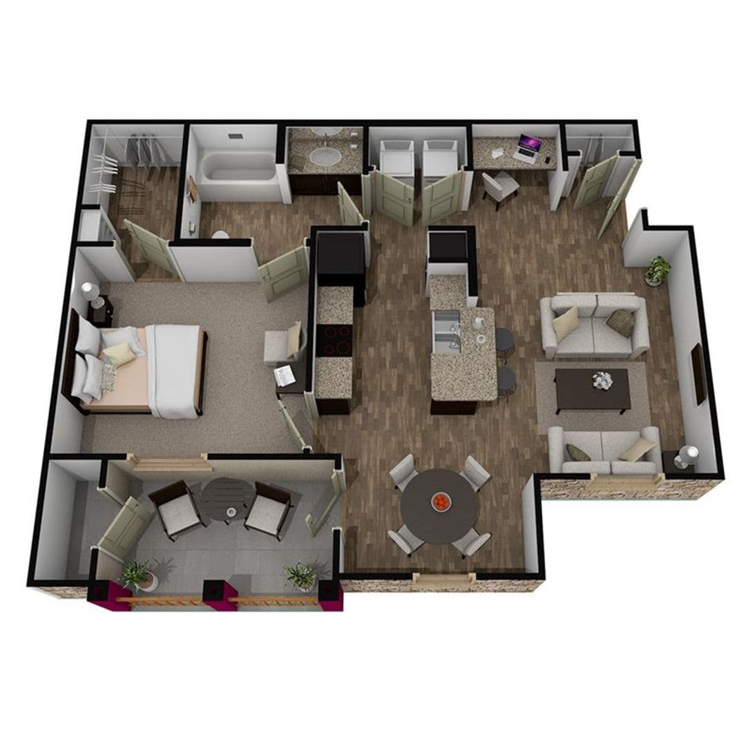 Lake Dallas Apartment: 300 E. Swisher Rd.