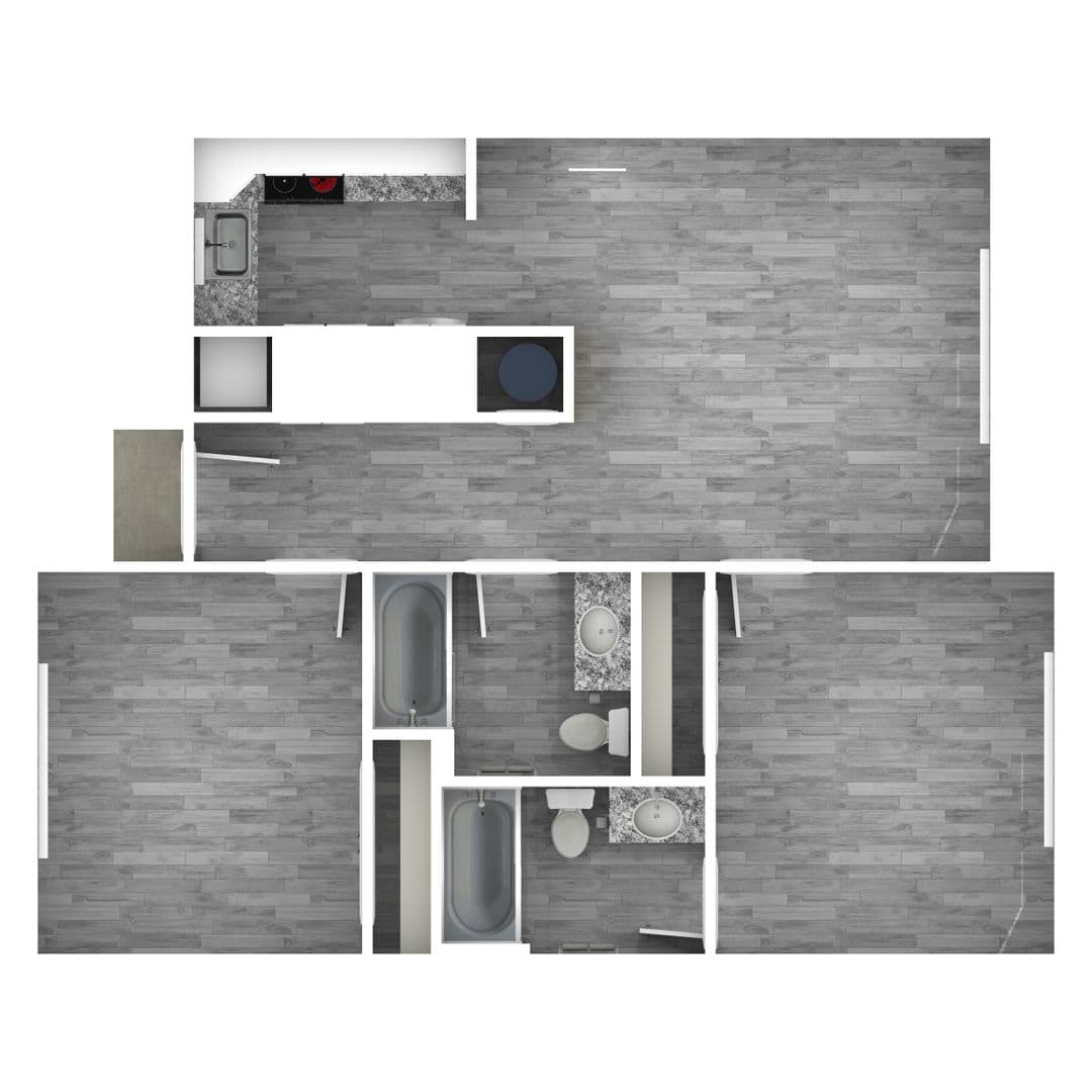 Gainesville Apartment: 110 & 130 NW 9th Terrace