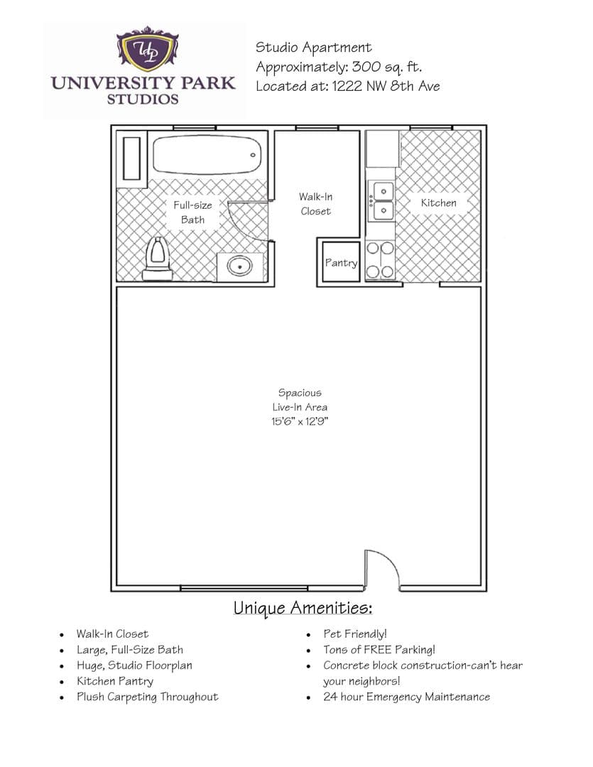 Gainesville Apartment: 1222 NW 8th Avenue