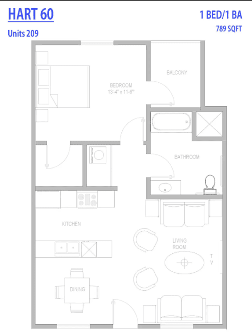 North Hollywood Apartment: 12160 Hart St
