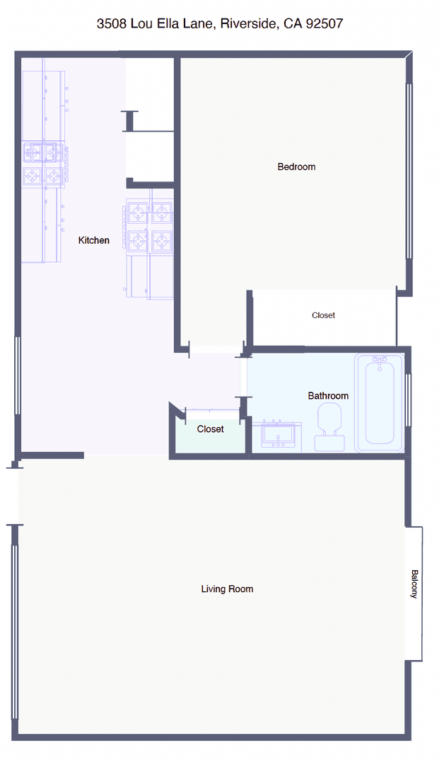 Riverside Apartment: 3508 Lou Ella Lane
