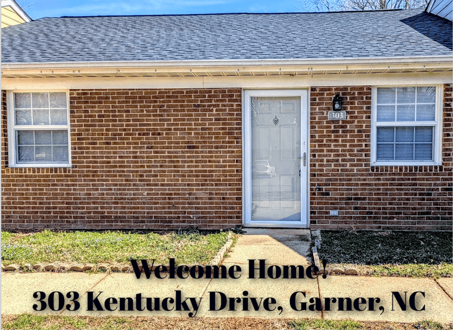 Garner Townhome: 303 Kentucky Drive