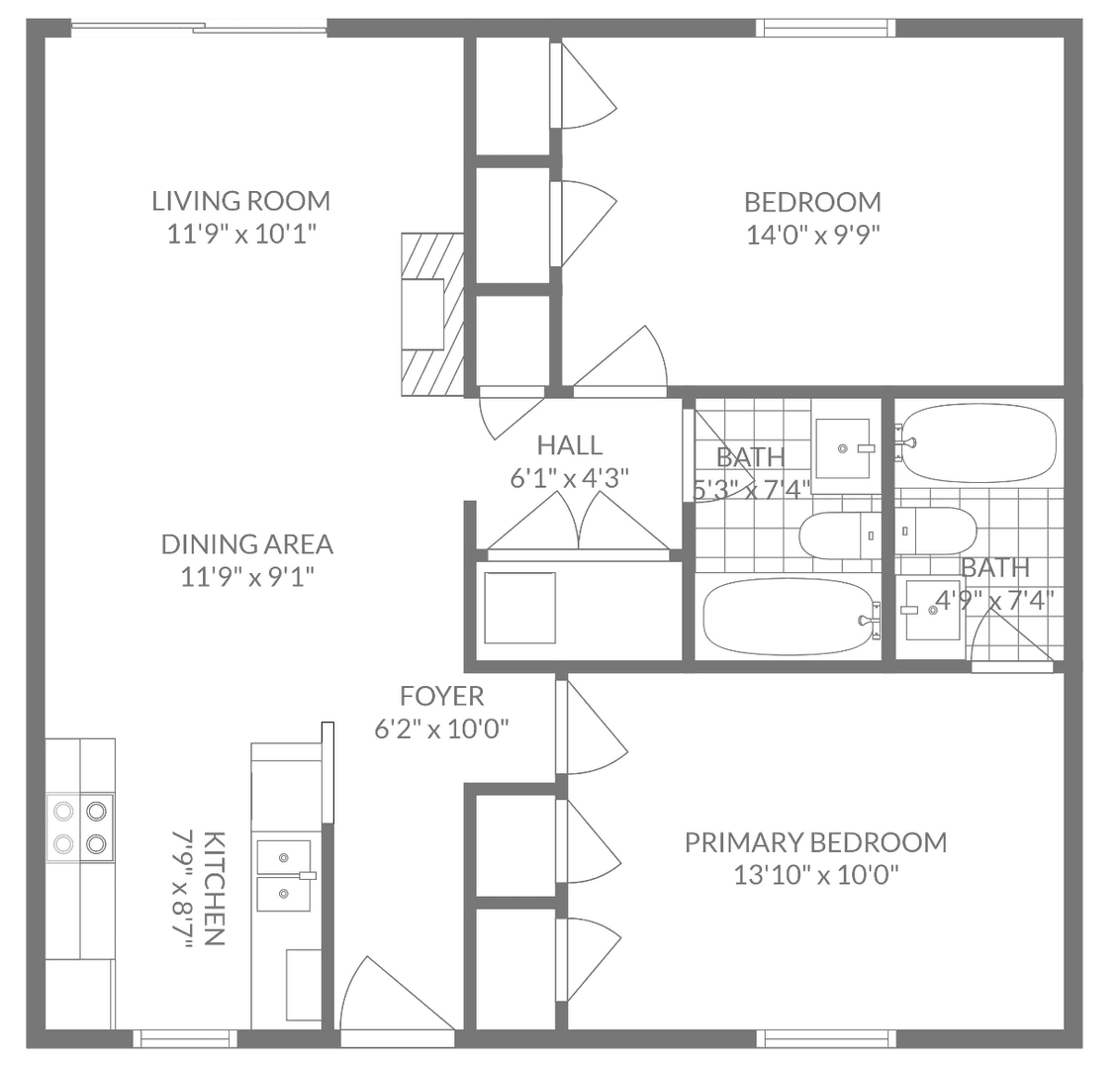 Garner Townhome: 302 Kentucky Drive