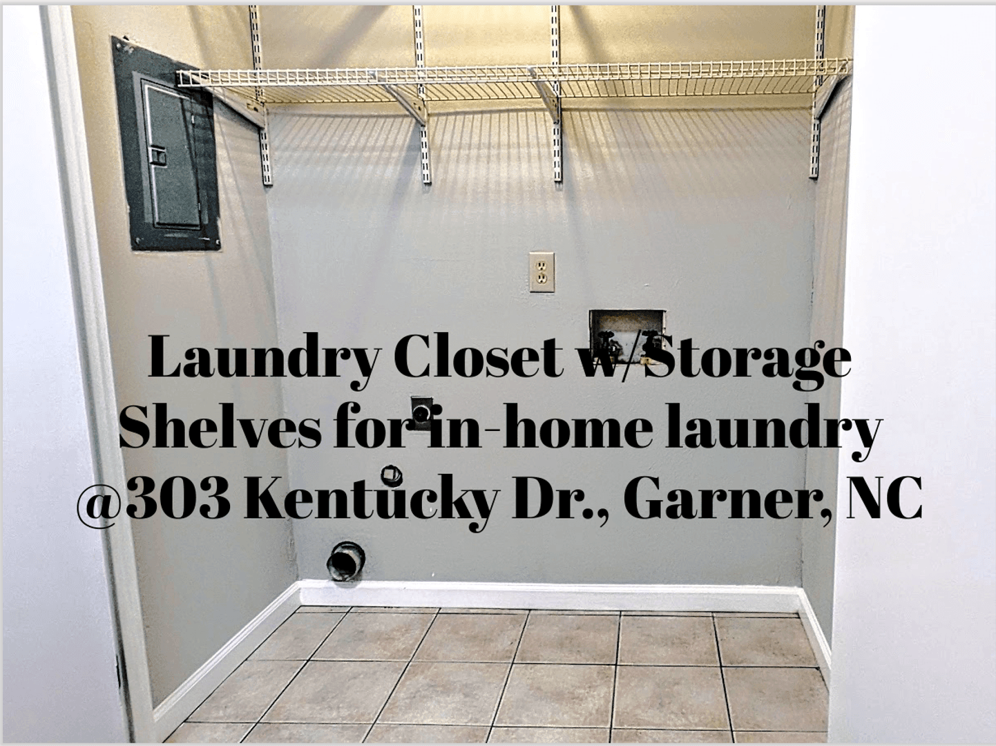 Garner Townhome: 303 Kentucky Drive