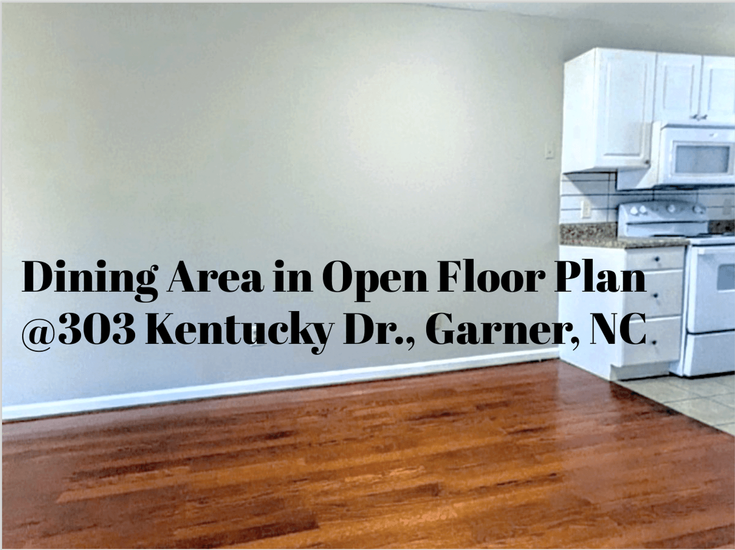 Garner Townhome: 303 Kentucky Drive