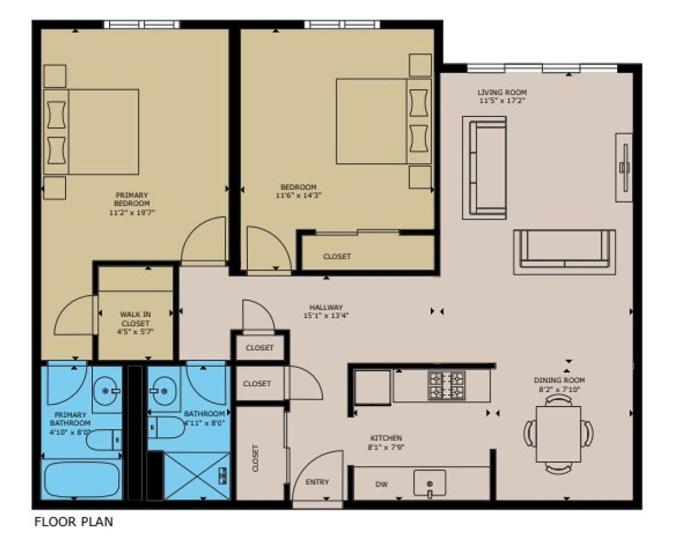 Aurora Apartment: 1945 Peoria St