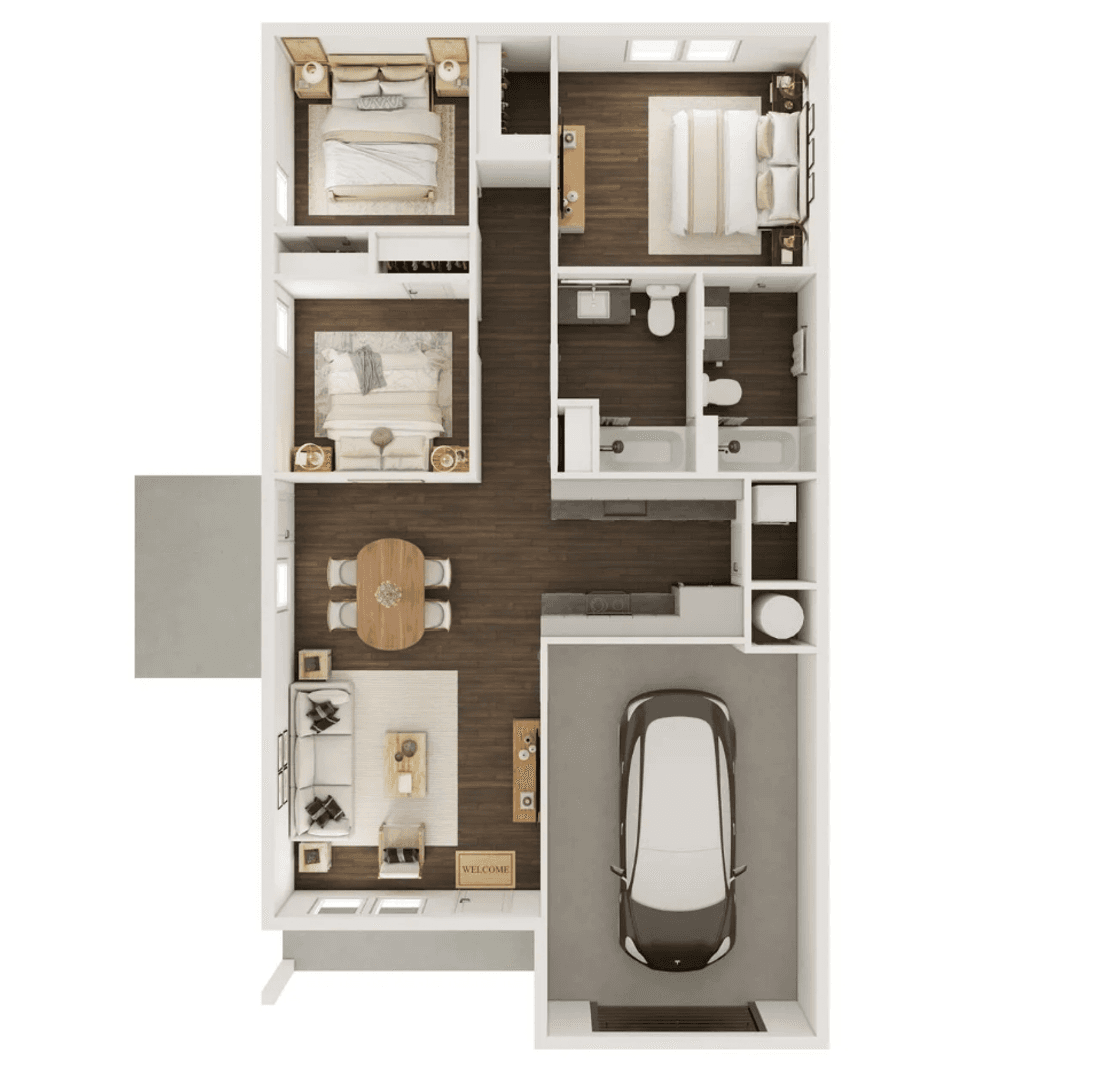 Siloam Springs Apartment: 1707 E Montclair Ave