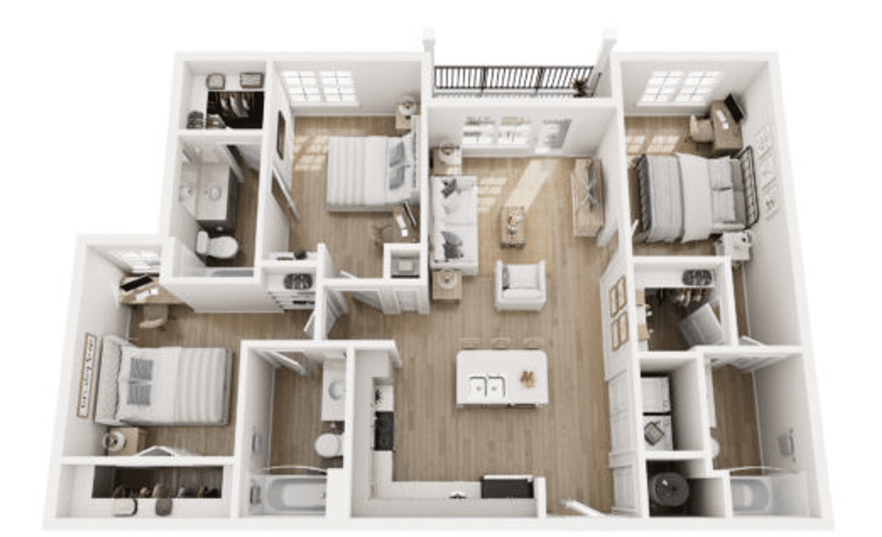 Oxford Apartment: 301 Baldwin Drive