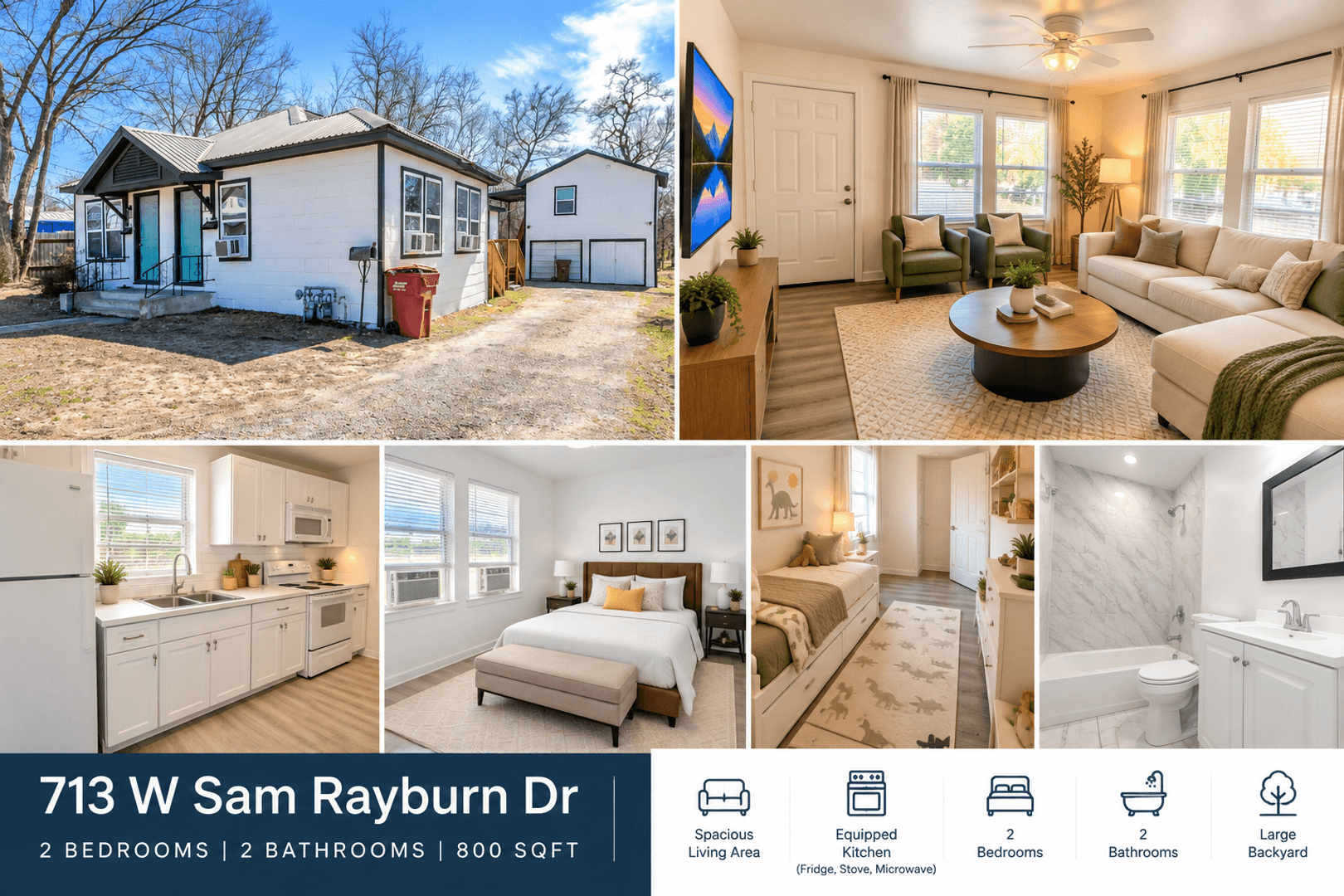 Bonham Apartment: 713 Sam Rayburn