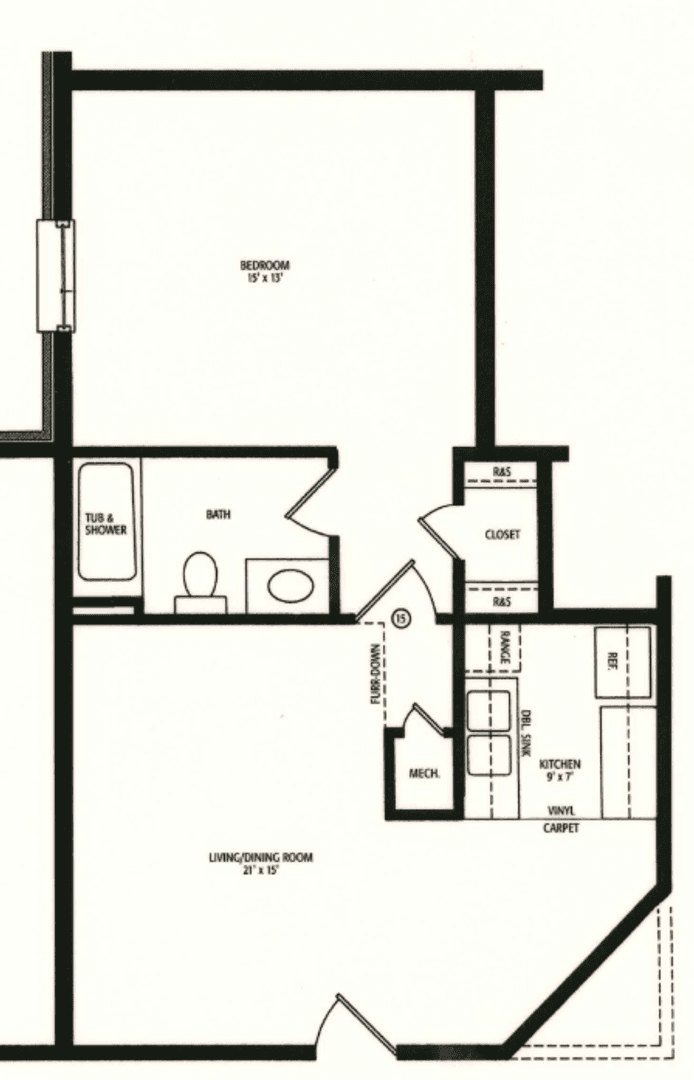 Holiday Island Apartment: 5 Park Drive