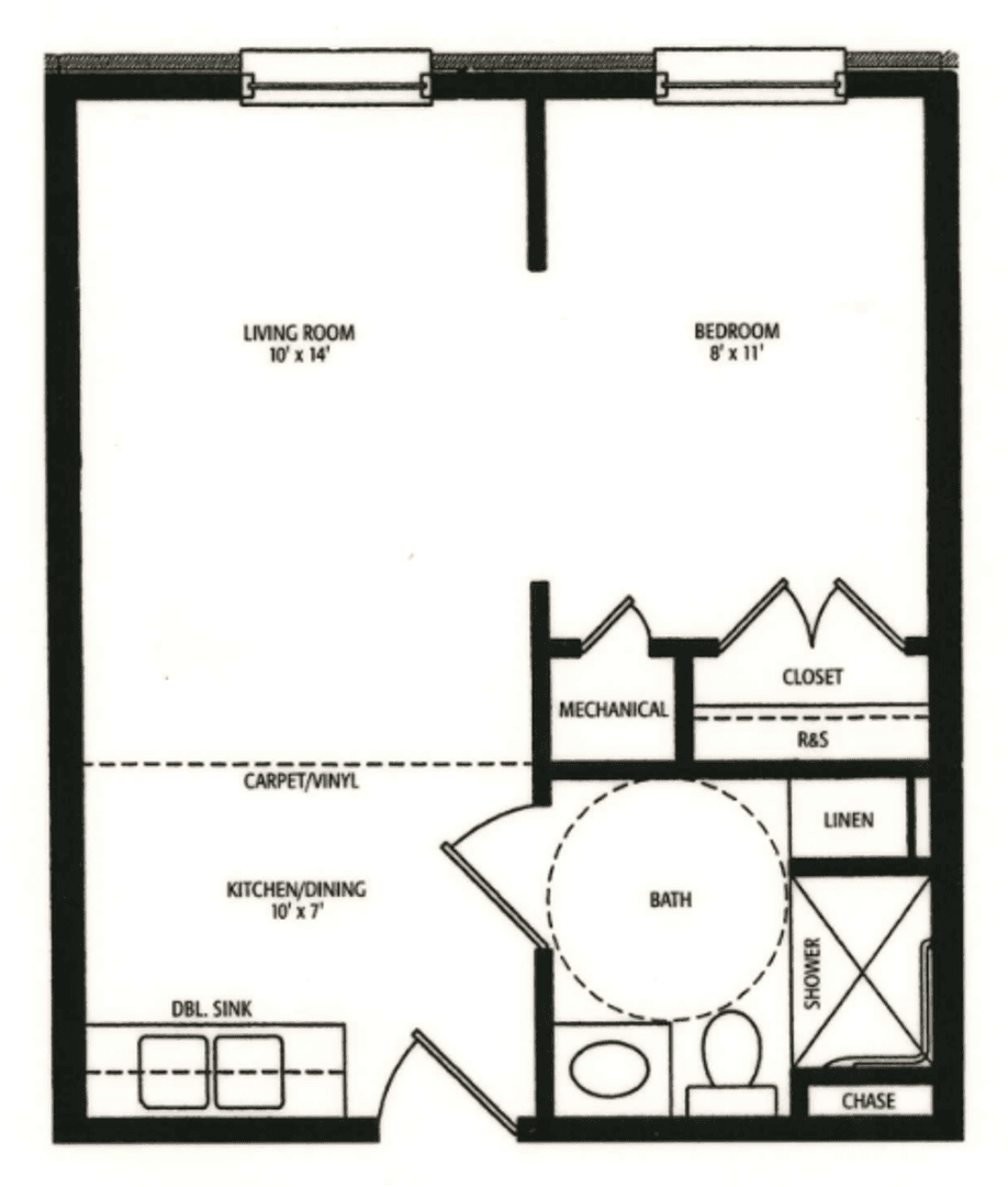 Holiday Island Apartment: 5 Park Drive