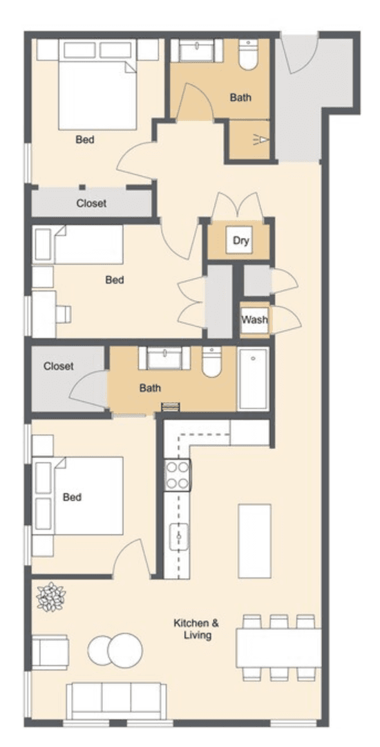 Charlotte Apartment: 1115 Seigle Ave.