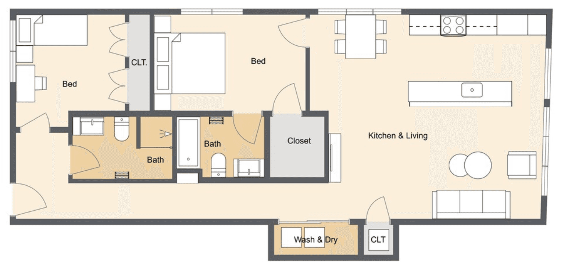 Charlotte Apartment: 1115 Seigle Ave.
