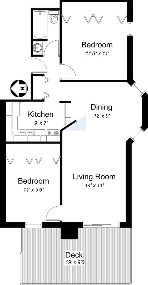Chicago Apartment: 2612 N. Halsted St.