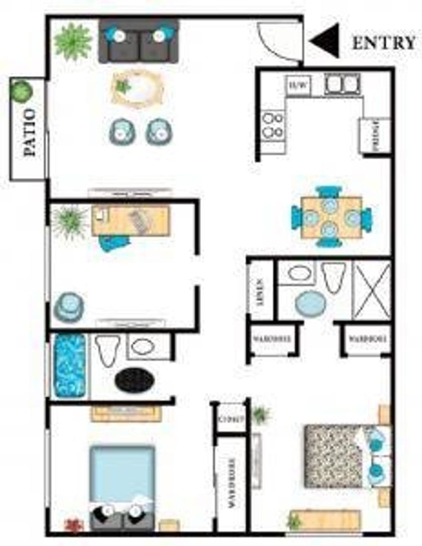 Vista Apartment: 800 East Bobier Drive