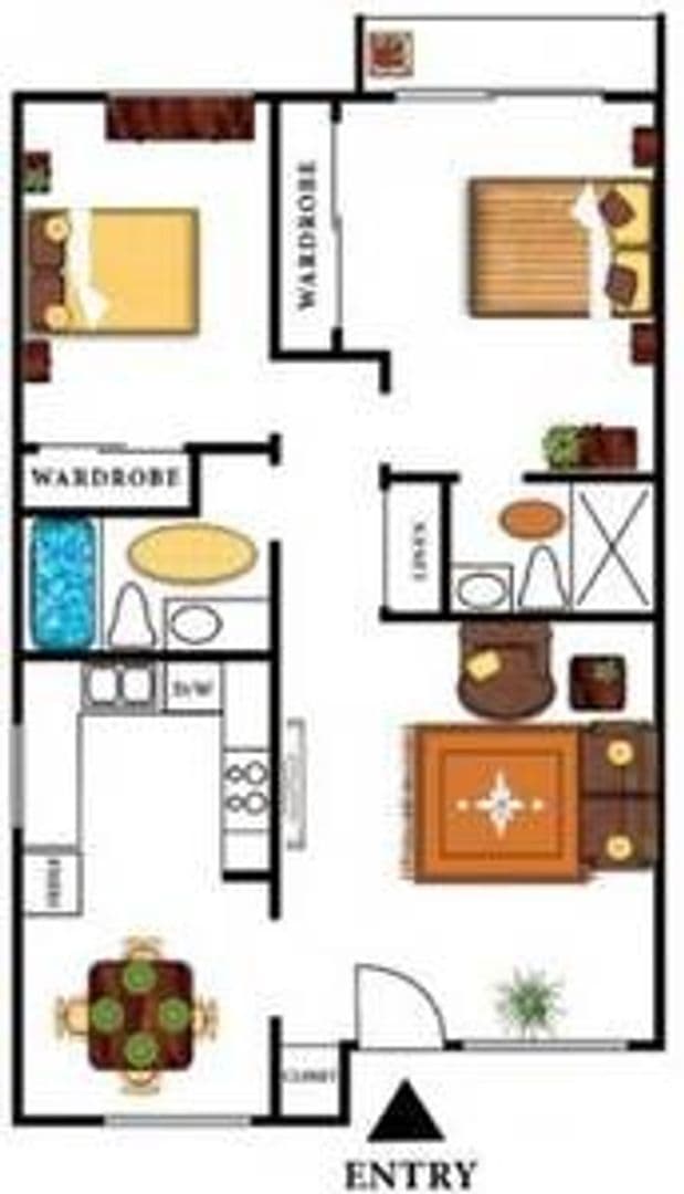 Vista Apartment: 800 East Bobier Drive