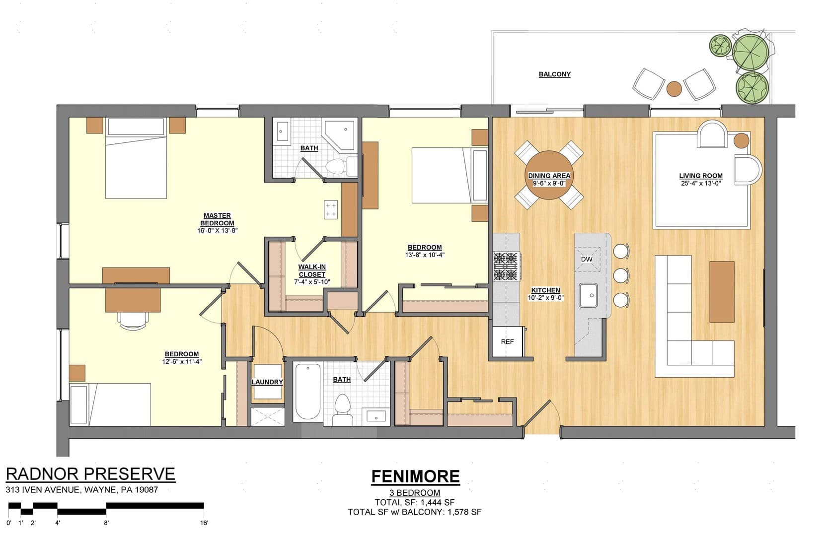Radnor Apartment: 313 Creek Drive