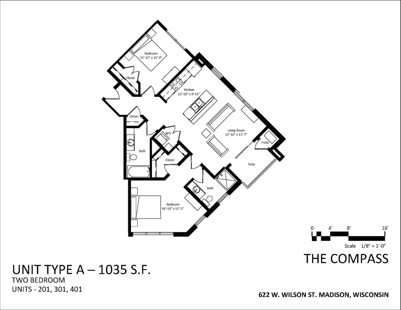 Madison Apartment: 622 W. Wilson Street