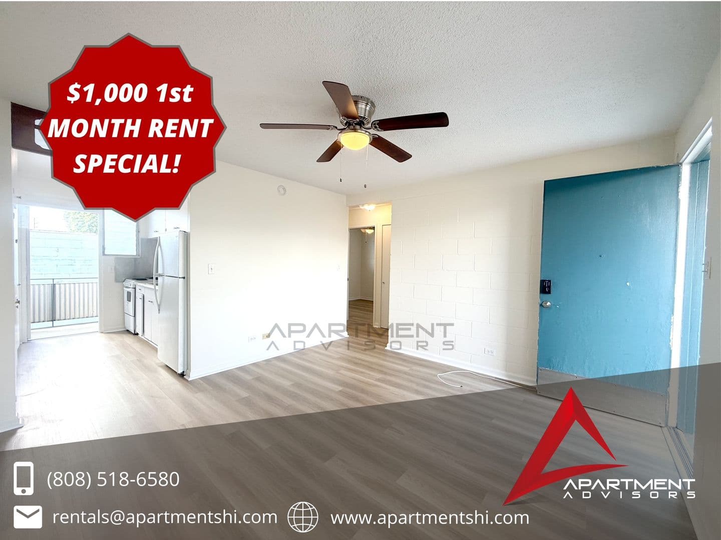 Honolulu Apartment: 980 Robello Ln