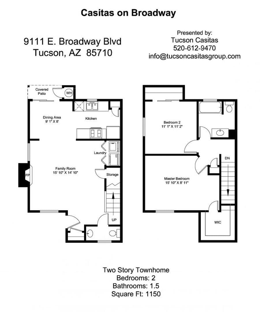 Tucson Apartment: 9111 E Broadway