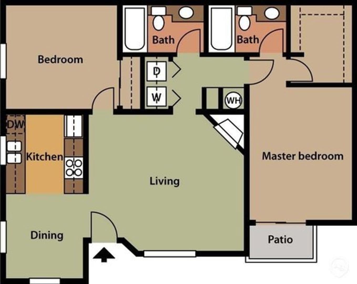 Fallbrook Apartment: 744 W Fallbrook St