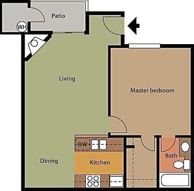 Fallbrook Apartment: 744 W Fallbrook St
