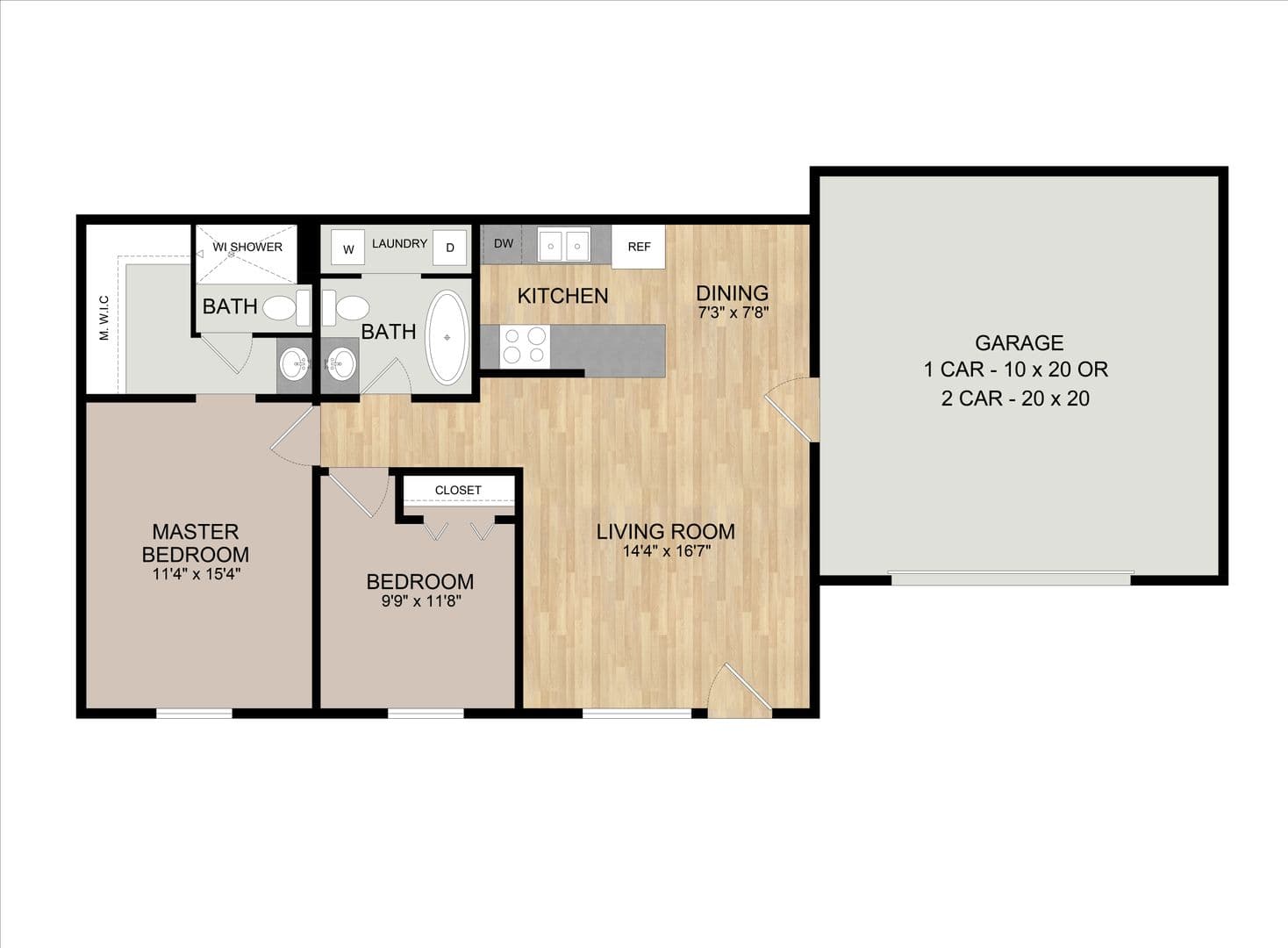 New Braunfels Apartment: 2293 East Common Street