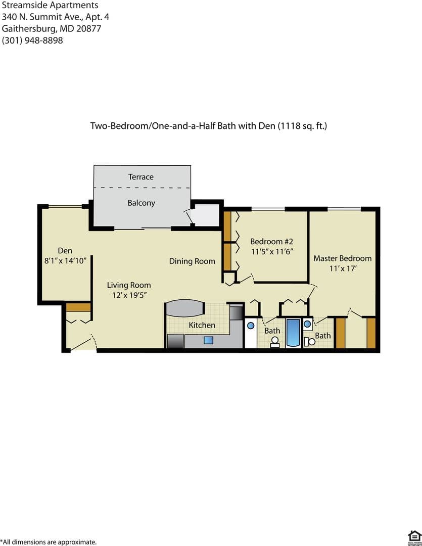 Gaithersburg Apartment: 340 N. Summit Ave #4