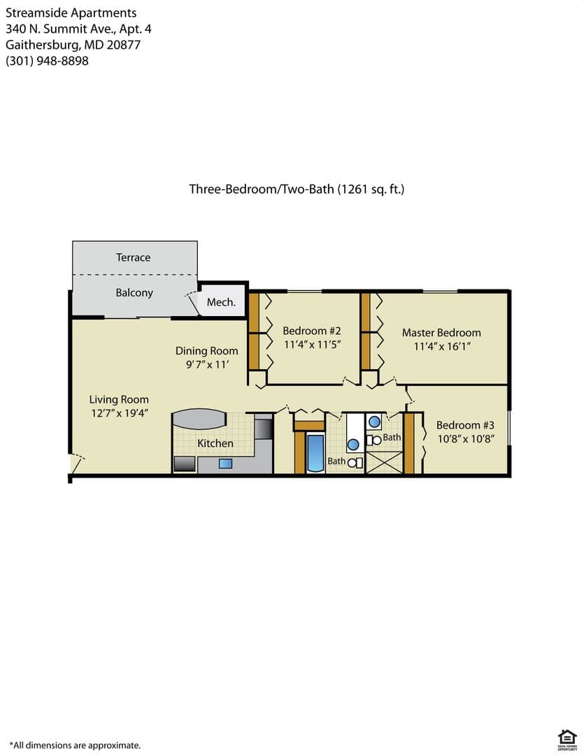 Gaithersburg Apartment: 340 N. Summit Ave #4