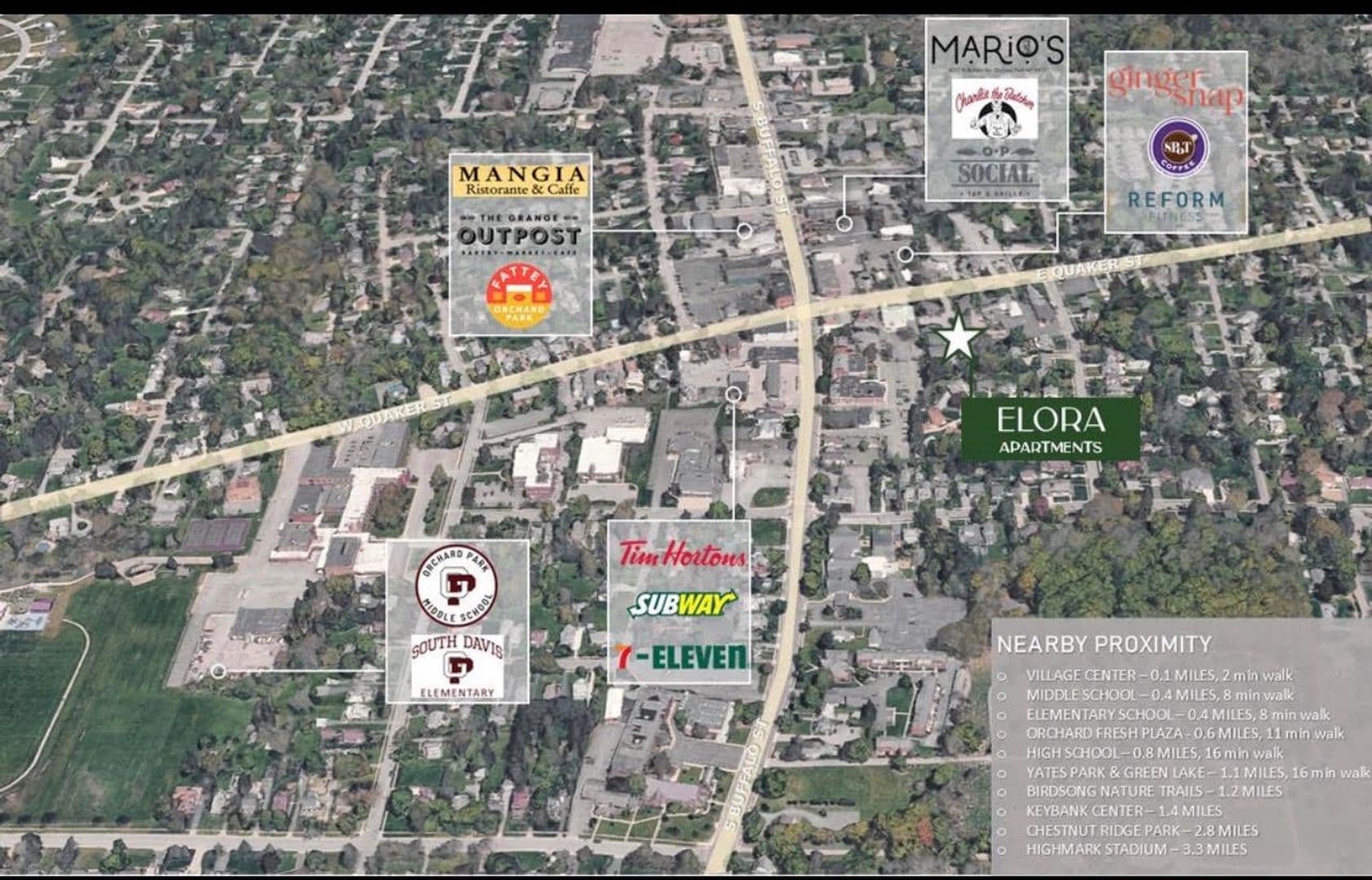Orchard Park Apartment: 6551 E Quaker St