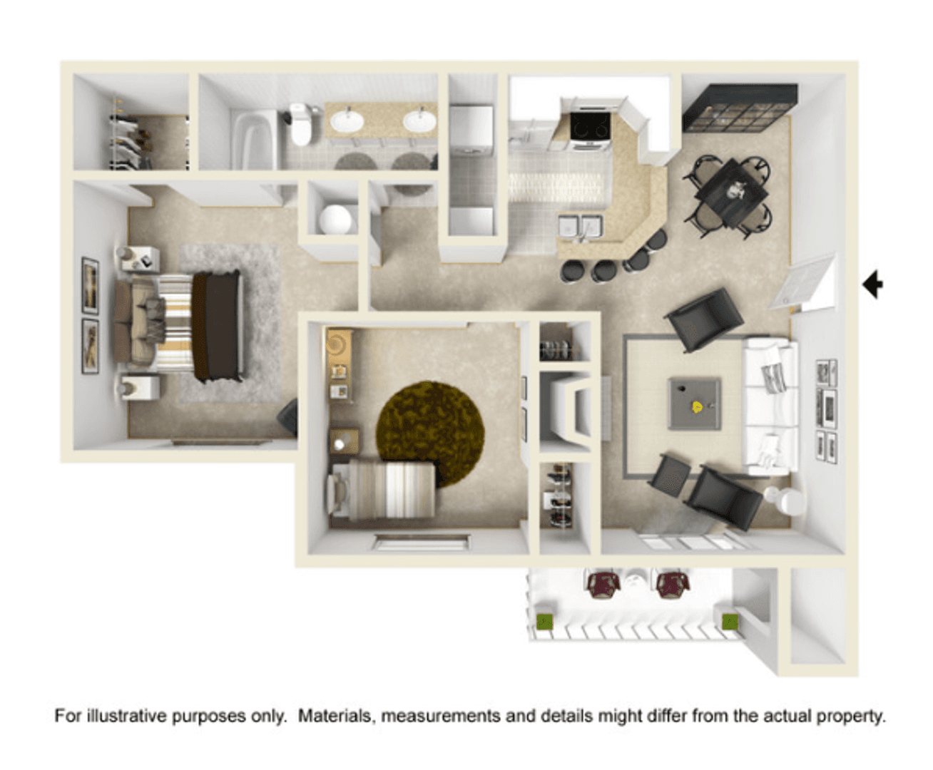 Montgomery Apartment: 2600 Vaughn Lakes Blvd.