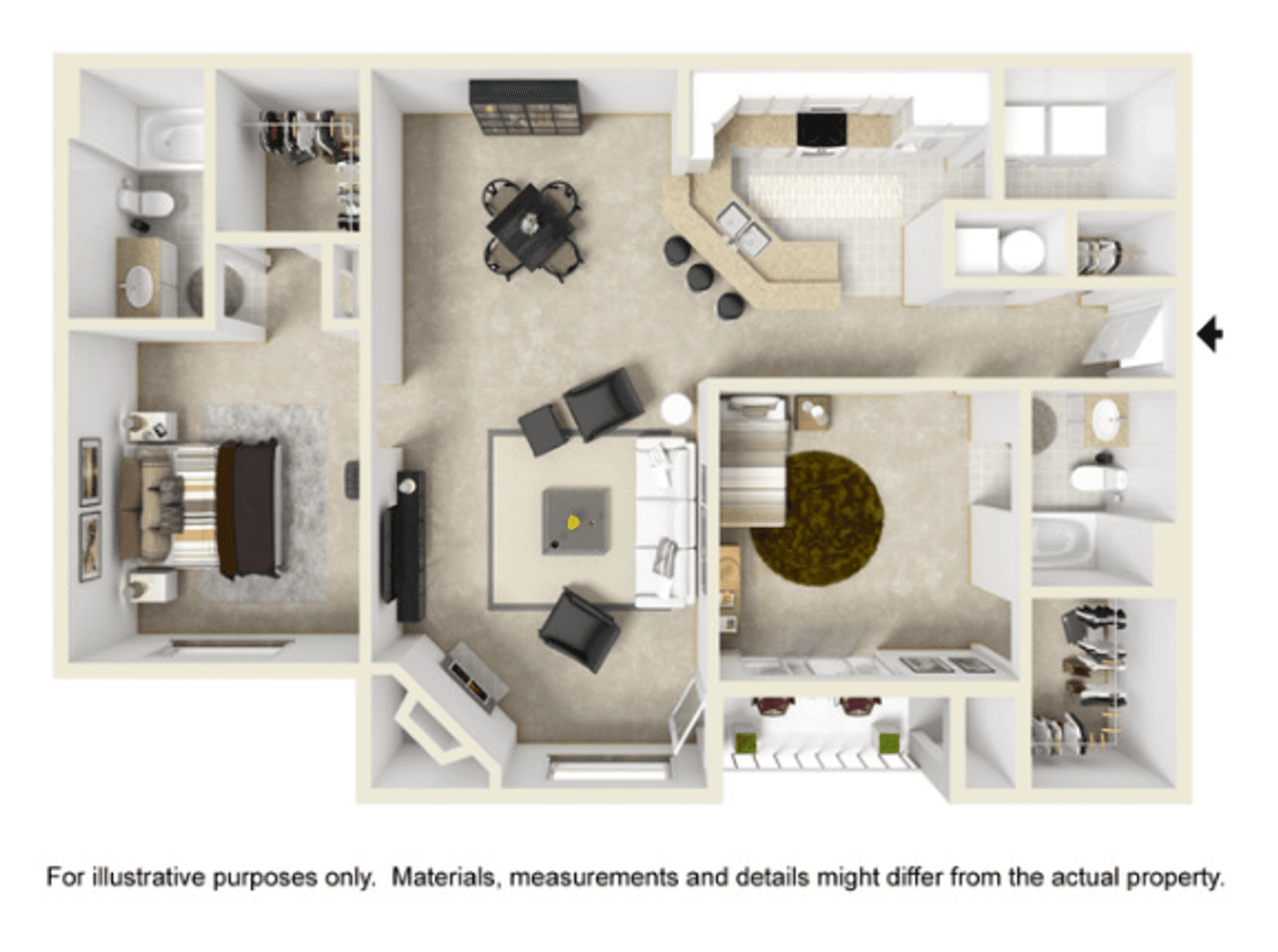 Montgomery Apartment: 2600 Vaughn Lakes Blvd.