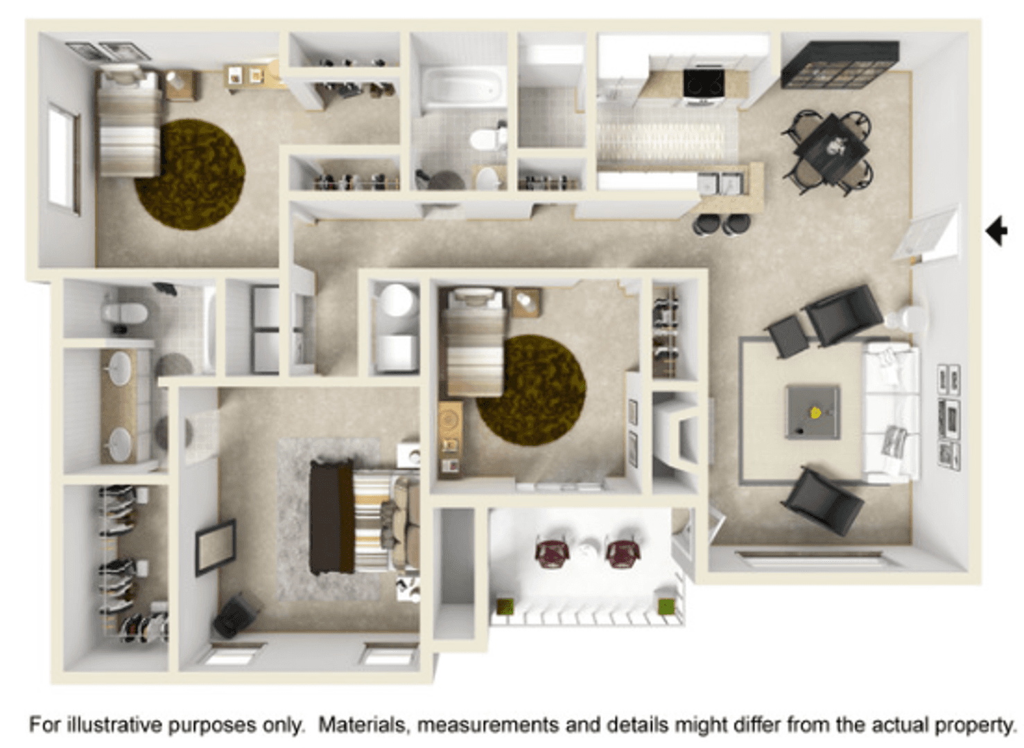 Montgomery Apartment: 2600 Vaughn Lakes Blvd.
