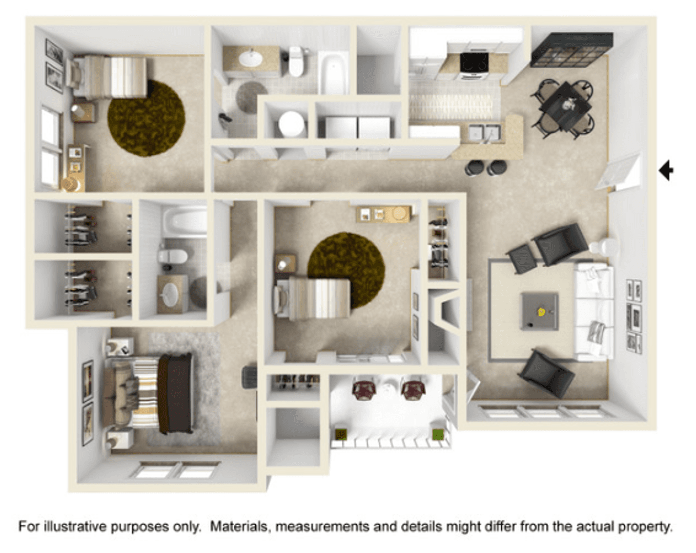 Montgomery Apartment: 2600 Vaughn Lakes Blvd