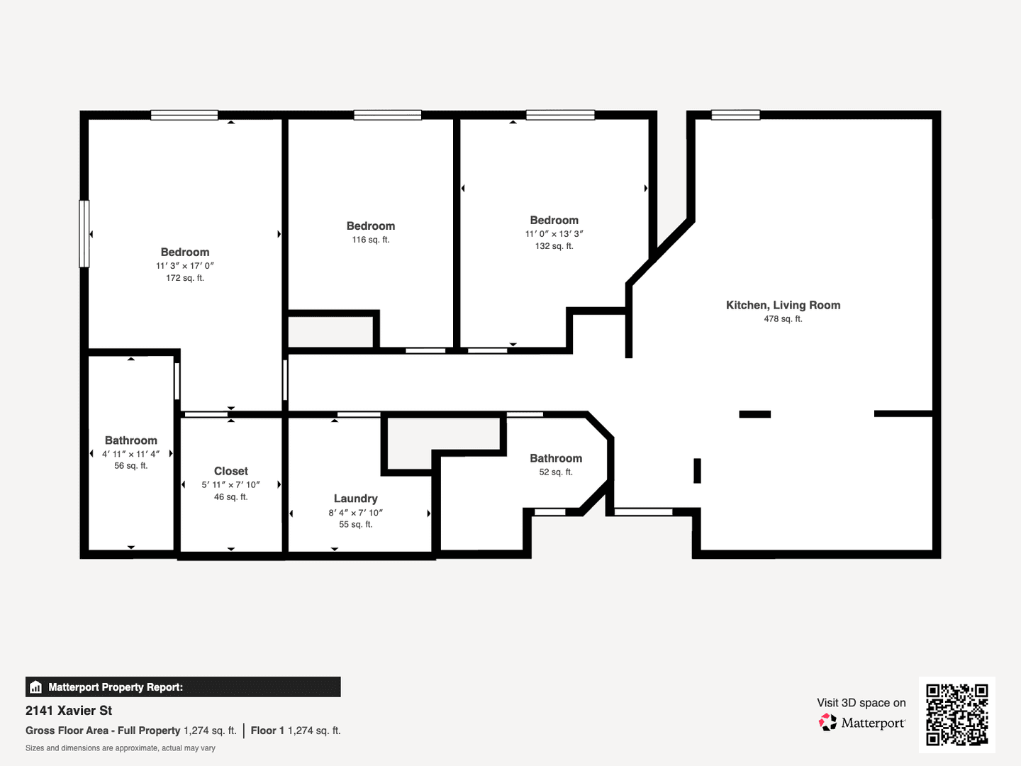 Bismarck Apartment: 2141 Xavier Street