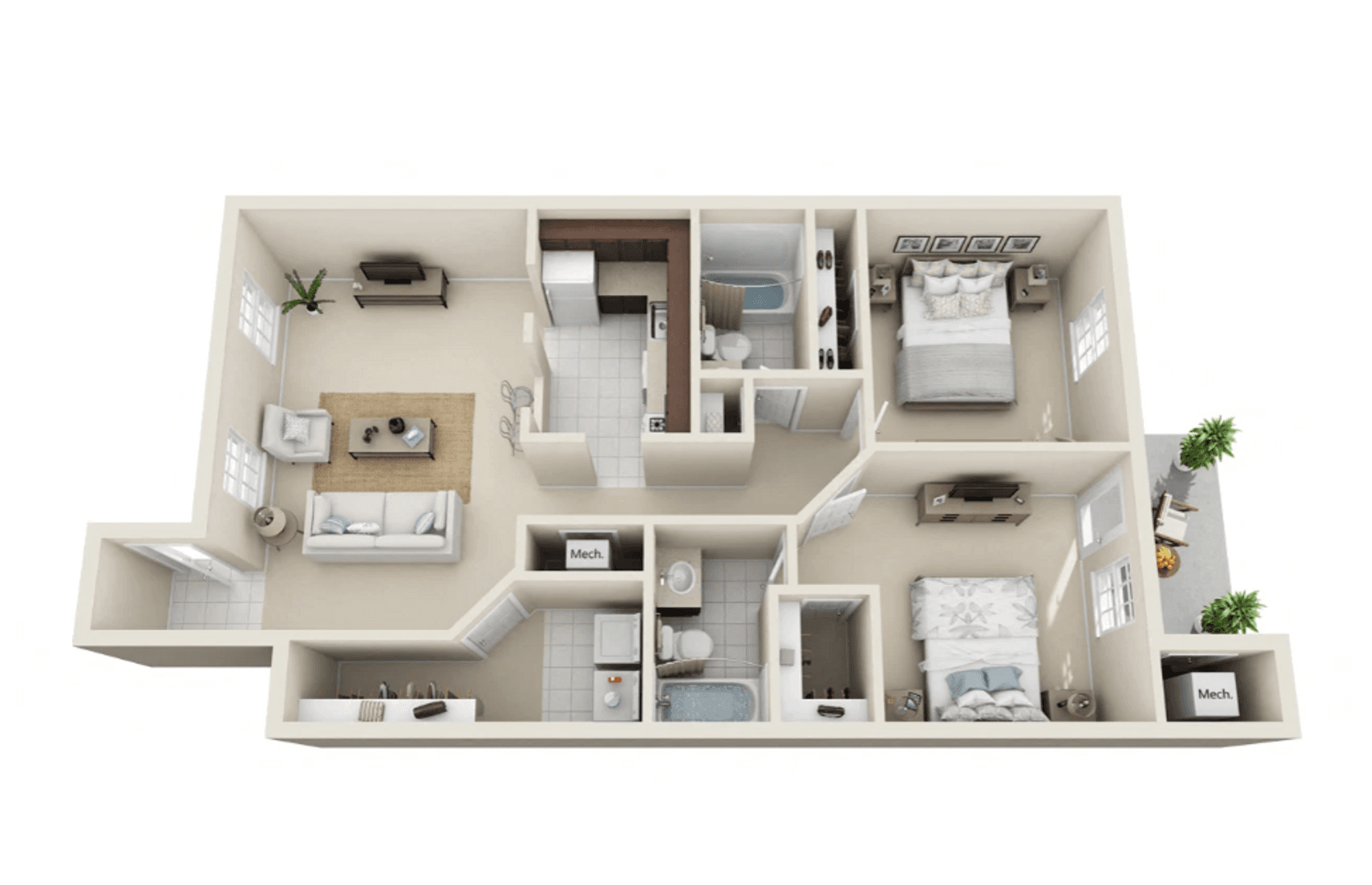 Yorktown Apartment: 101 Little Bay Avenue
